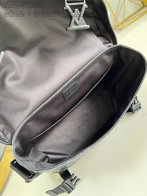 Official oldcobbler LOUIS Voyager PM-33*22.5*11CM VUITTON Messenger 0531